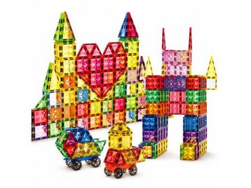 Five Stars® Magnetic Tiles 400 Stuks - Magnetisch, Verzenden