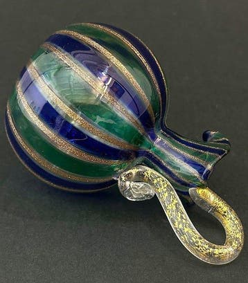 Vasetto Vintage Murano - Anni 60 - Vase - Verre «à cannes», Antiquités & Art