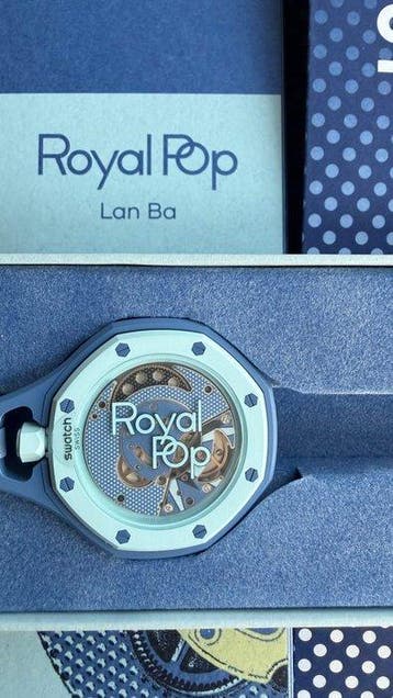Swatch Royal Pop - Swatch × Audemars Piguet LAN BA - Sans, Nieuw
