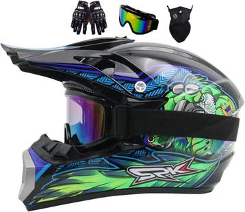 MX Crosshelm Set Maat S | Tweede kansje | OP = OP, Overige merken, Kinderen, Tweedehands, Offroadhelm