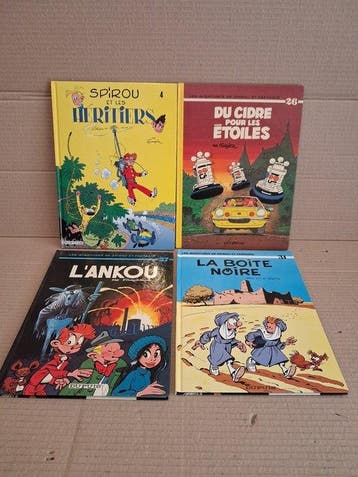 Spirou et Fantasio - 10x C - 10 Album - Réédition -, Nieuw