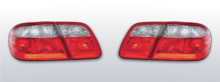 Achterlichten | Mercedes W210 E-Klasse Sedan 1995-2002 | roo, Auto-onderdelen, Verlichting, Nieuw, Mercedes-Benz, Verzenden