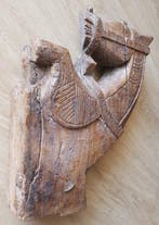 Console en forme de cheval - Bois dur teck - XVIIIe siècle