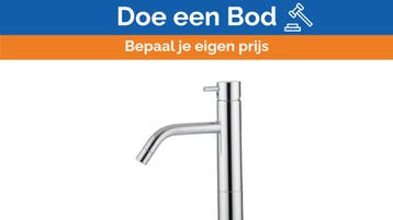 Bieden: RAF DOT30 77S Custom Chrome Basin Mixer - Luxury Ya, Ophalen of Verzenden, Nieuw