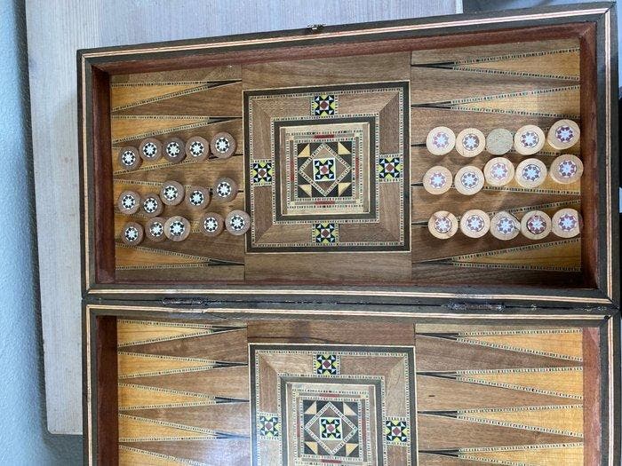 Schaakspel - Hout, Antiek en Kunst, Curiosa en Brocante