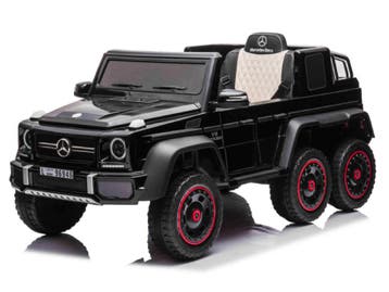 Mercedes-Benz G63 6x6, 12v met rubberen banden en meer!, Ophalen of Verzenden