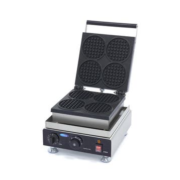 Wafelijzer | 50–300°C | RVS | Aluminium bakplaat | 1.75kW, Verzenden, Nieuw in verpakking