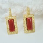 Corail - Argent, Plaqué or - Boucles doreilles - CORALLO