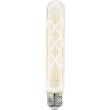 Filament LED Lamp Buis Vintage Cross Amber 185 mm Ø30 mm E27, Verzenden, Nieuw