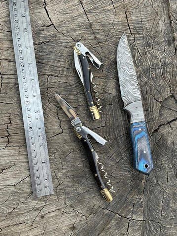 K Romain - Keukenmes - Chefs knife - Laguiole Melchiors