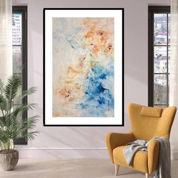 Dam Domido - Méditerranée, reflets dété - 150 x 90 cm, Antiek en Kunst