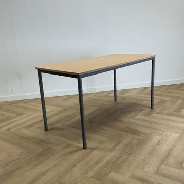 Galvanitas kantinetafel / schooltafel 140x70 cm, beuken -, Bureau