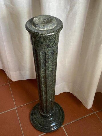 Colonne - 1940-1950 - Colonne en marbre vert
