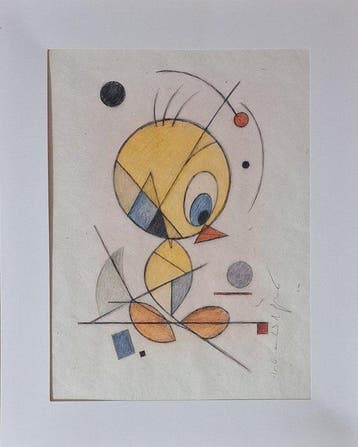 Emma Wildfang Giclée - Tweety - Tribute series - Icons, Nieuw in verpakking