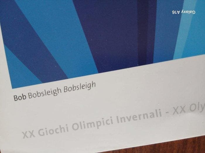 Sportivi vari - lotto 6 manifesti ufficiali torino 2006 xx, Verzamelen, Overige Verzamelen