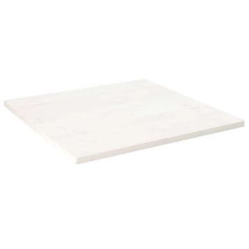 Tafelblad wit grenen 80x80cm | Retour deal | Sla je slag!, 50 tot 100 cm, Verzenden, Rustiek, Vierkant