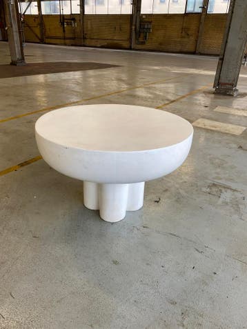 101 Copenhagen Crown Table, Low - Bone White - Bijzettafel, Maison & Meubles, Verzenden