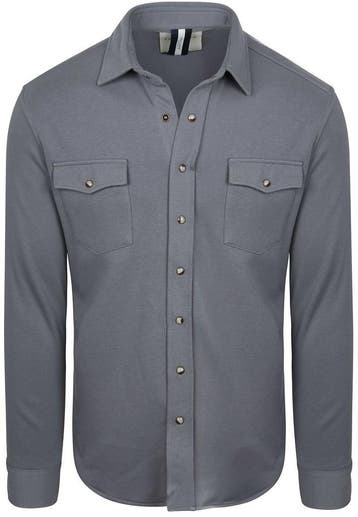 Profuomo Overshirt Western Blauw maat Maat 52/54 (L) Heren, Kleding | Heren, Maat 52/54 (L), Nieuw, Profuomo, Verzenden