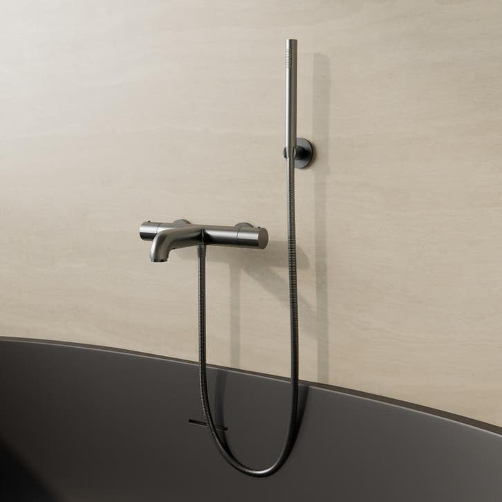 Bad/Douchekraan BWS Colorato Opbouw Thermostatisch Gunmetal, Bricolage & Construction, Sanitaire, Enlèvement ou Envoi