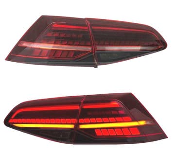 FEUX ARRIÈRE VOLKSWAGEN VW GOLF 7 7.5 12-20 LOOK 7.5 CLIGNOT, Verzenden, Nieuw
