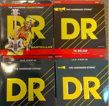 DR Hi-Beam - 4 Sets Strings For 4-String - - Elektrische