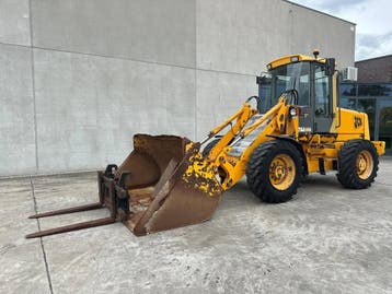 Veiling: Wiellader JCB 411 Diesel 1996, Zakelijke goederen, Ophalen