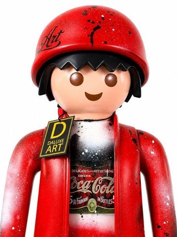 Daluxe Art - 1999 • XXL Coca-Cola x Marilyn Playmobil