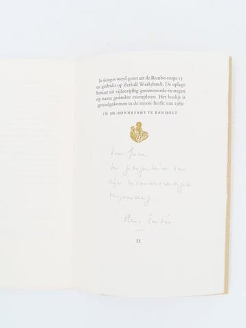 [Gesigneerd] J.M.A. Biesheuvel e.a. - Lot met 10 gesigneerde