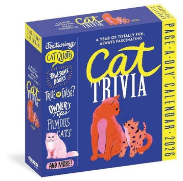 Cat Trivia Page-A-Day® Calendar 2026 |  | Nieuw, Verzenden, Nieuw