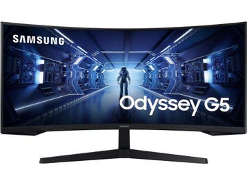 Samsung Odyssey G5 - Gaming Monitor 34 - WQHD 165Hz 1ms -, Informatique & Logiciels, Verzenden