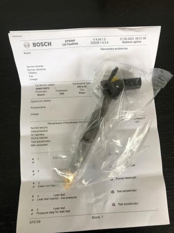 injector bosch A6420701887 mercedes c m gl s sprinter 3.0 cd, Verzenden, Gebruikt