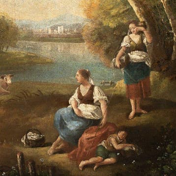 Francesco Zuccarelli (1702-1788), Circle of - Landscape with