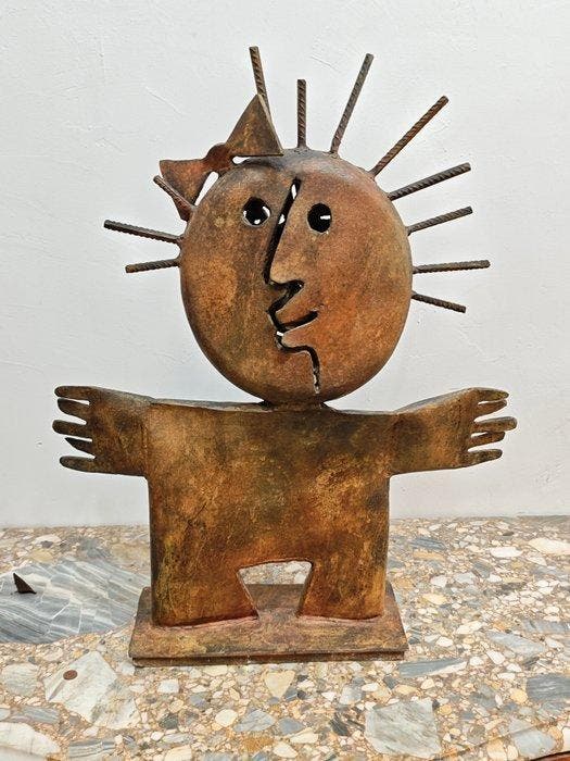 Juan García Ripollés (1932) - sculptuur, Mujer con Lazo - 74, Antiek en Kunst, Antiek | Overige Antiek