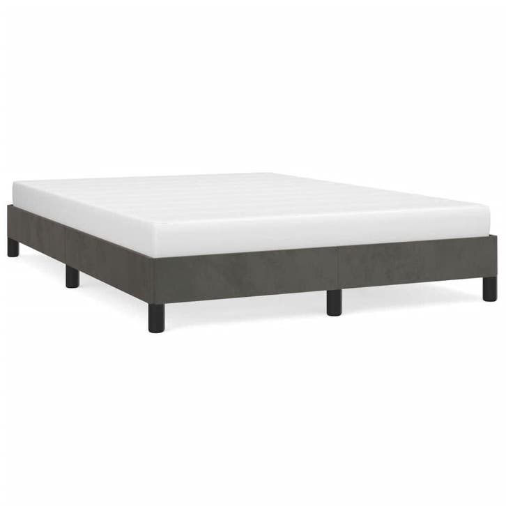 Bedframe 140x200 donkergrijs | Tweede kansje | OP = OP, Maison & Meubles, Chambre à coucher | Lits, Envoi