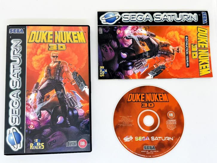 Sega Saturn - Duke Nukem 3D, Consoles de jeu & Jeux vidéo, Jeux | Autre, Envoi