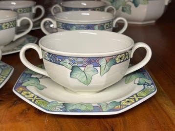 Villeroy & Boch - Eetservies voor 6 - Porselein - Pasadena