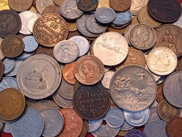Wereld. Large lot of World Coins, 1800 to présent. (Zonder
