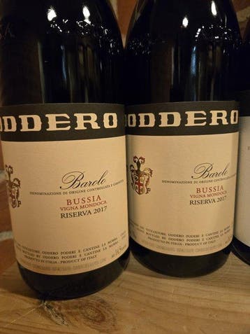 2017 Oddero: Bussia Vigna Mondoca x2 & Vigna Rionda x2 -
