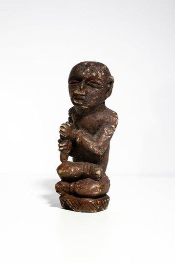 grafbeeldje van steen - Bakongo - DR Congo