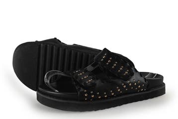 Posh Slippers in maat 38 Zwart, Slippers, Verzenden, Zwart, Zo goed als nieuw