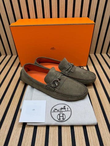 Hermès - Mocassins - Maat: EU 42