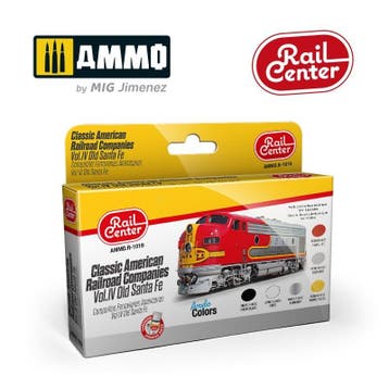 Ammo-Mig Railcenter R-1019 Classic American Railroad, Hobby en Vrije tijd, Modeltreinen | H0, Overige merken, Gelijkstroom, Verzenden