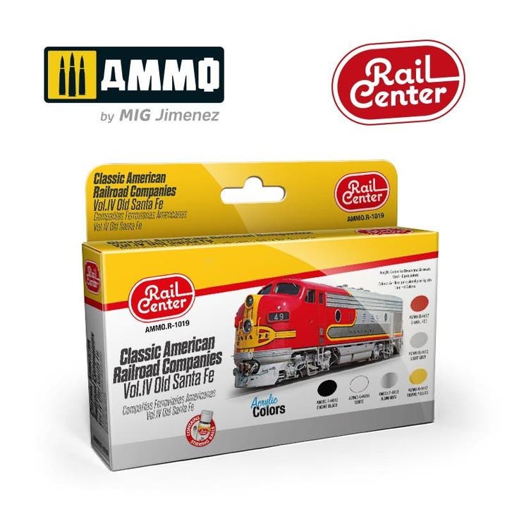 Ammo-Mig Railcenter R-1019 Classic American Railroad, Hobby en Vrije tijd, Modeltreinen | H0, Gelijkstroom, Overige typen, Nieuw