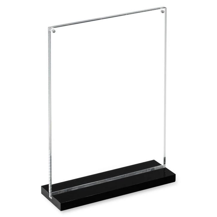 Menuhouder | VISTA VERTICO | Kunststof | Zwart | A5-Formaat, Zakelijke goederen, Horeca | Keukenapparatuur, Nieuw in verpakking