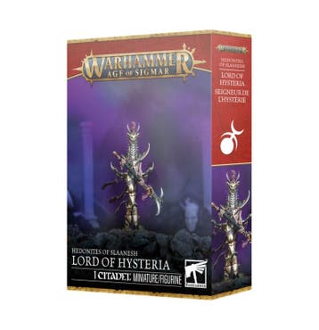 Hedonites of Slaanesh - Lord of Hysteria (Warhammer nieuw), Hobby en Vrije tijd, Wargaming, Ophalen of Verzenden, Nieuw