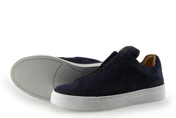 Manfield Loafers in maat 40 Blauw, Kleding | Heren, Schoenen, Loafers, Manfield, Zo goed als nieuw, Verzenden