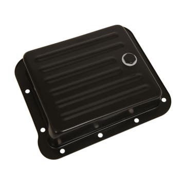 Transmission Pan, Stock, Steel, Case Fill, Black, Finned,, Ophalen of Verzenden