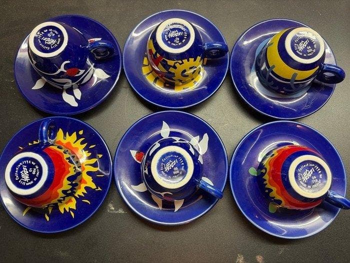 Kop en schotel (6) - Porselein, Antiquités & Art, Antiquités | Meubles | Tables