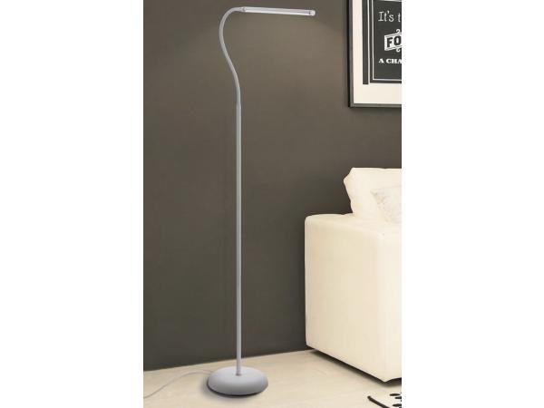 Veiling - Livarno Flexibele LED Stalamp 166cm Wit, Huis en Inrichting, Lampen | Overige