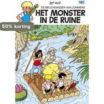 Het monster in de ruine / De belevenissen van Jommeke / 101, Boeken, Stripverhalen, Verzenden, Gelezen, Jef Nys
